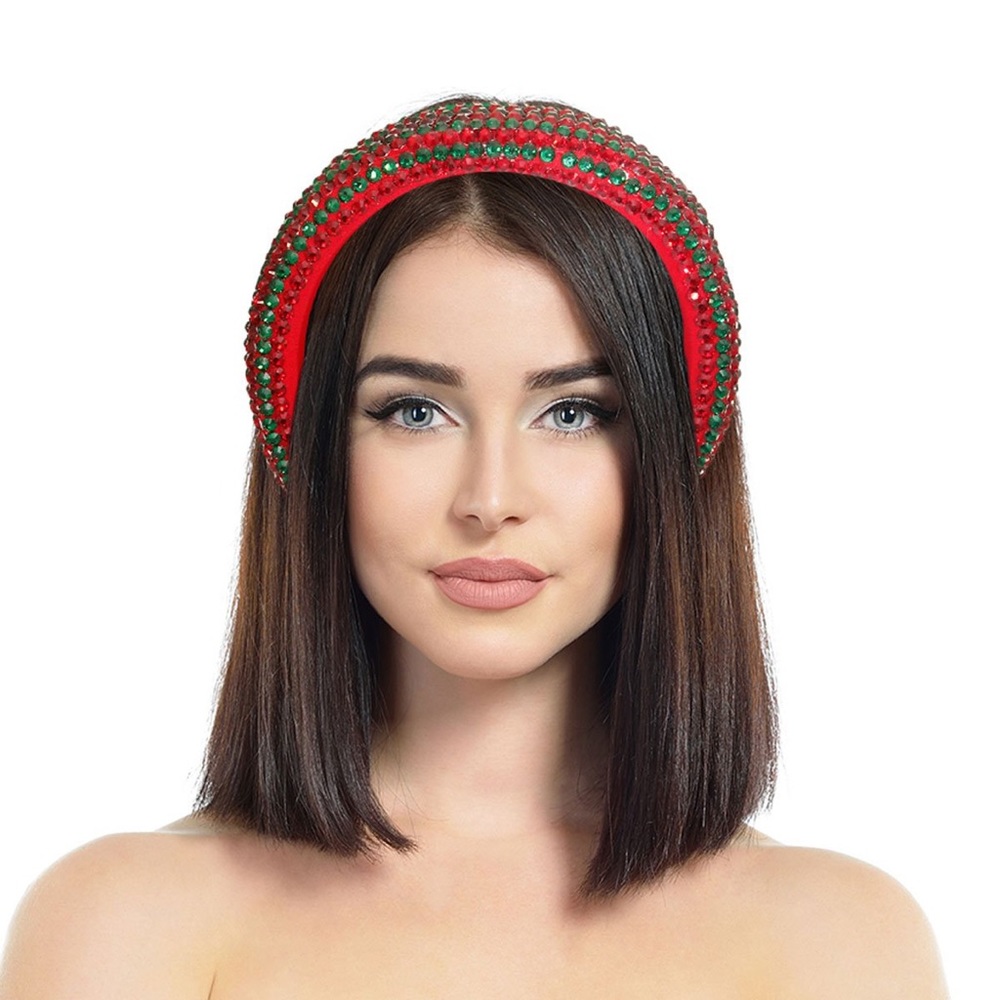 Holiday Crystal Padded Headband